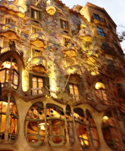 Who can resist Gaudi's Casa Battlo?