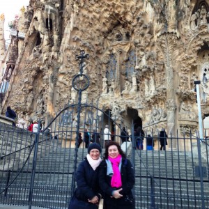 At Sagrada Familia