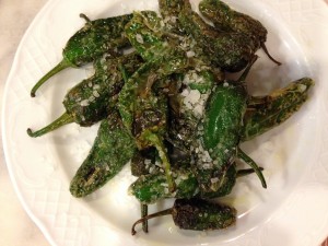 Pimientos Padron - Russian roulette for the palate